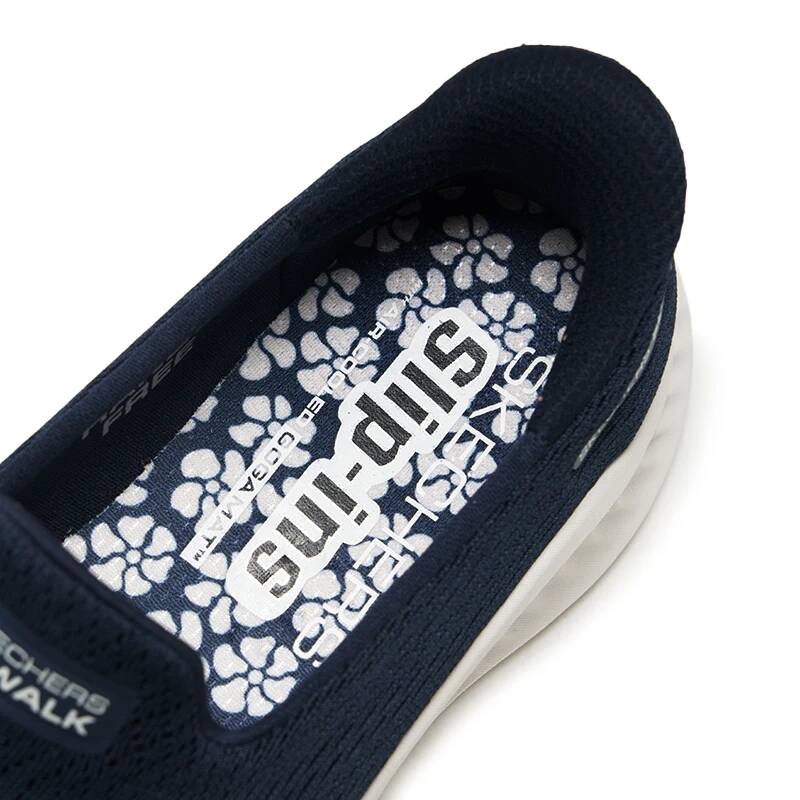Skechers 125644-NVW Damen Slip – Knit Fabric Lace Up Sneakers Bewertung und Preis