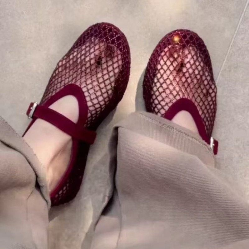 Hohle Strass-Baotou-Sandalen f – Sandals Bewertung und Preis